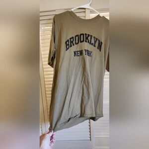Gray Brooklyn New York Men's Shirt
